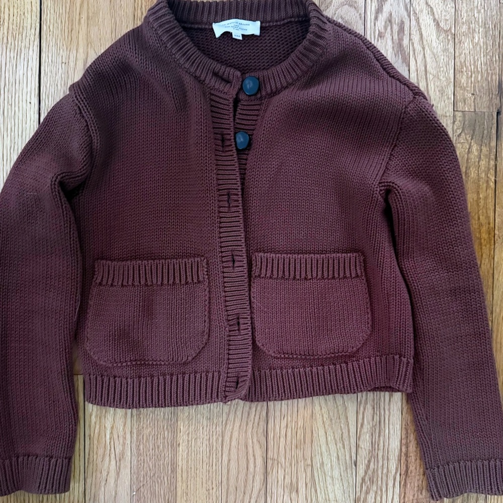 Sezane Titouan Brown Cardigan - Picture 2 of 4